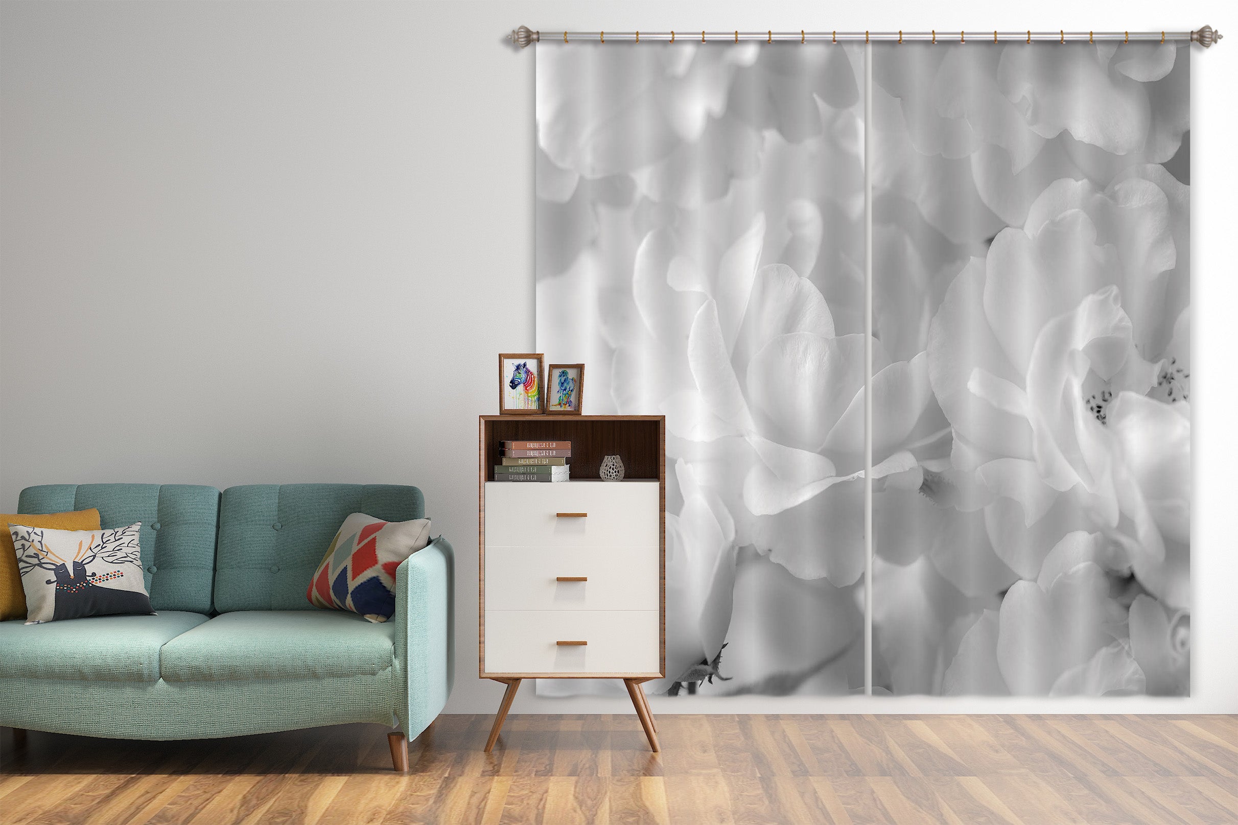 3D Petal Art 6352 Assaf Frank Curtain Curtains Drapes