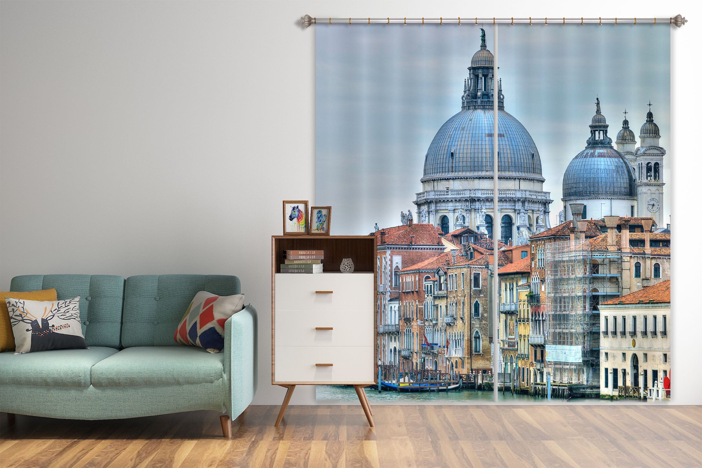 3D Beautiful City 214 Assaf Frank Curtain Curtains Drapes Curtains AJ Creativity Home 
