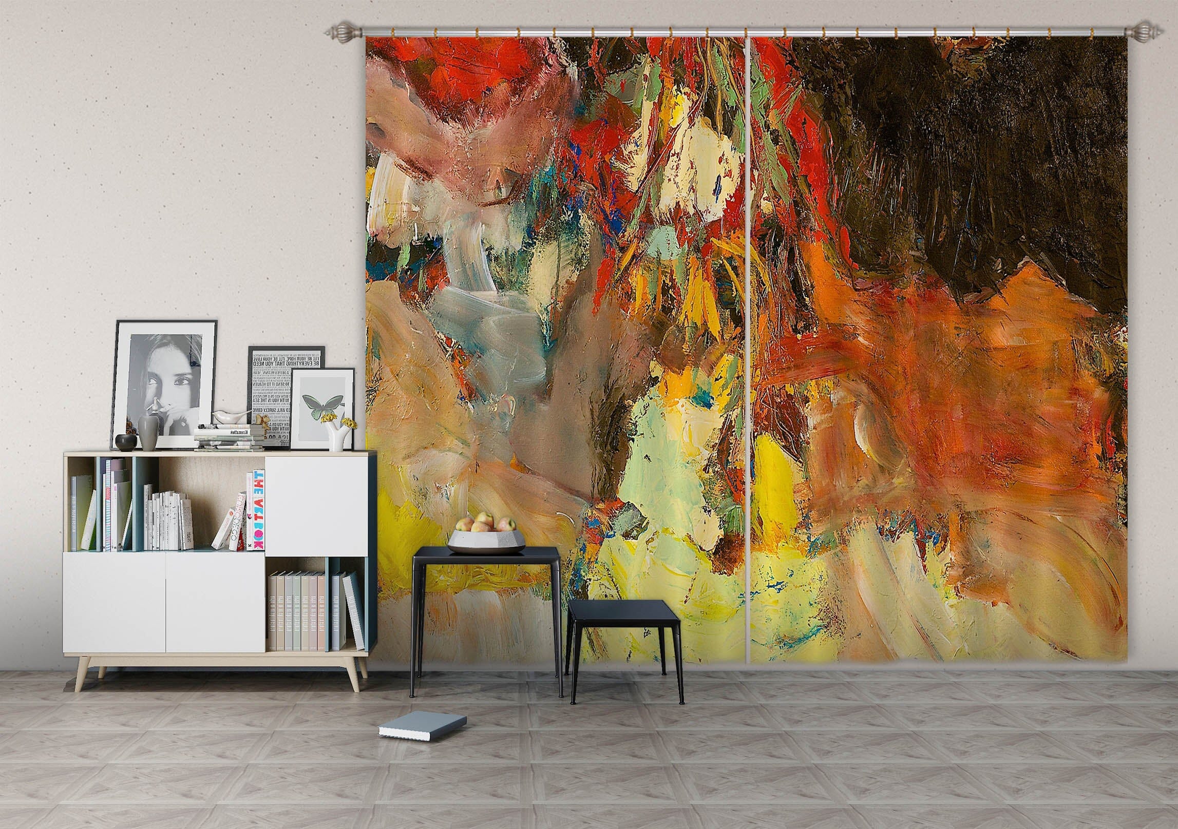 3D Volcanic Eruptions 101 Allan P. Friedlander Curtain Curtains Drapes Curtains AJ Creativity Home 
