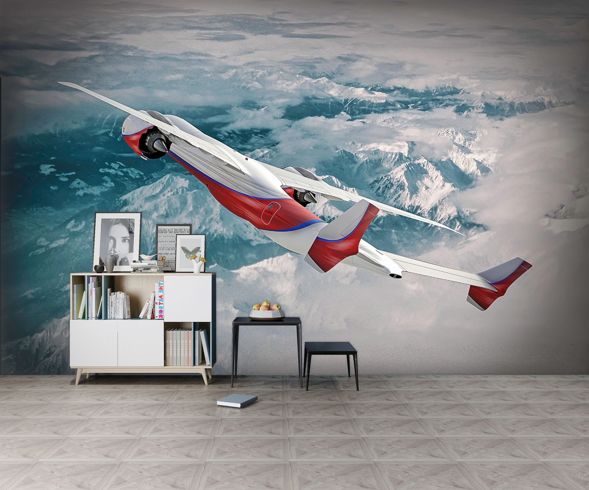 3D Concept 975 Vehicle Wall Murals Wallpaper AJ Wallpaper 2 