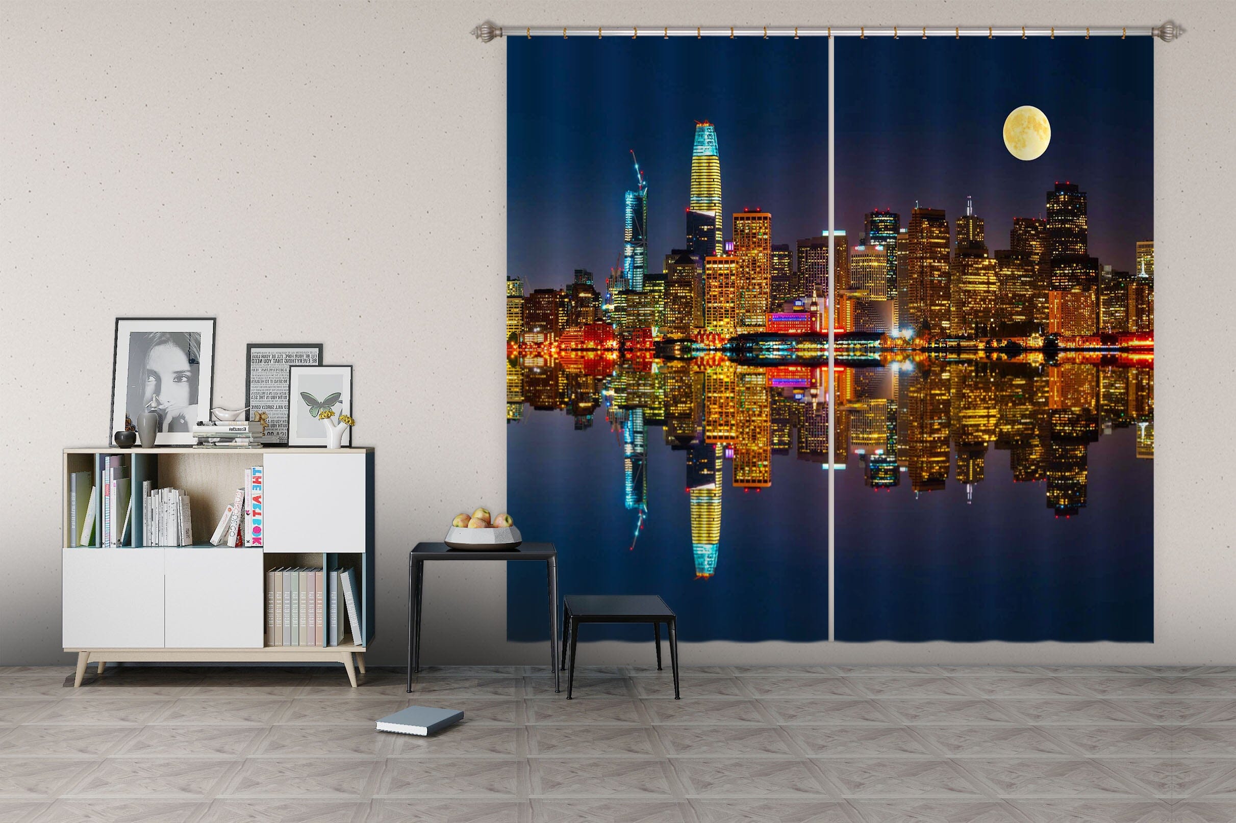 3D Wanjia Lighting 187 Marco Carmassi Curtain Curtains Drapes Curtains AJ Creativity Home 