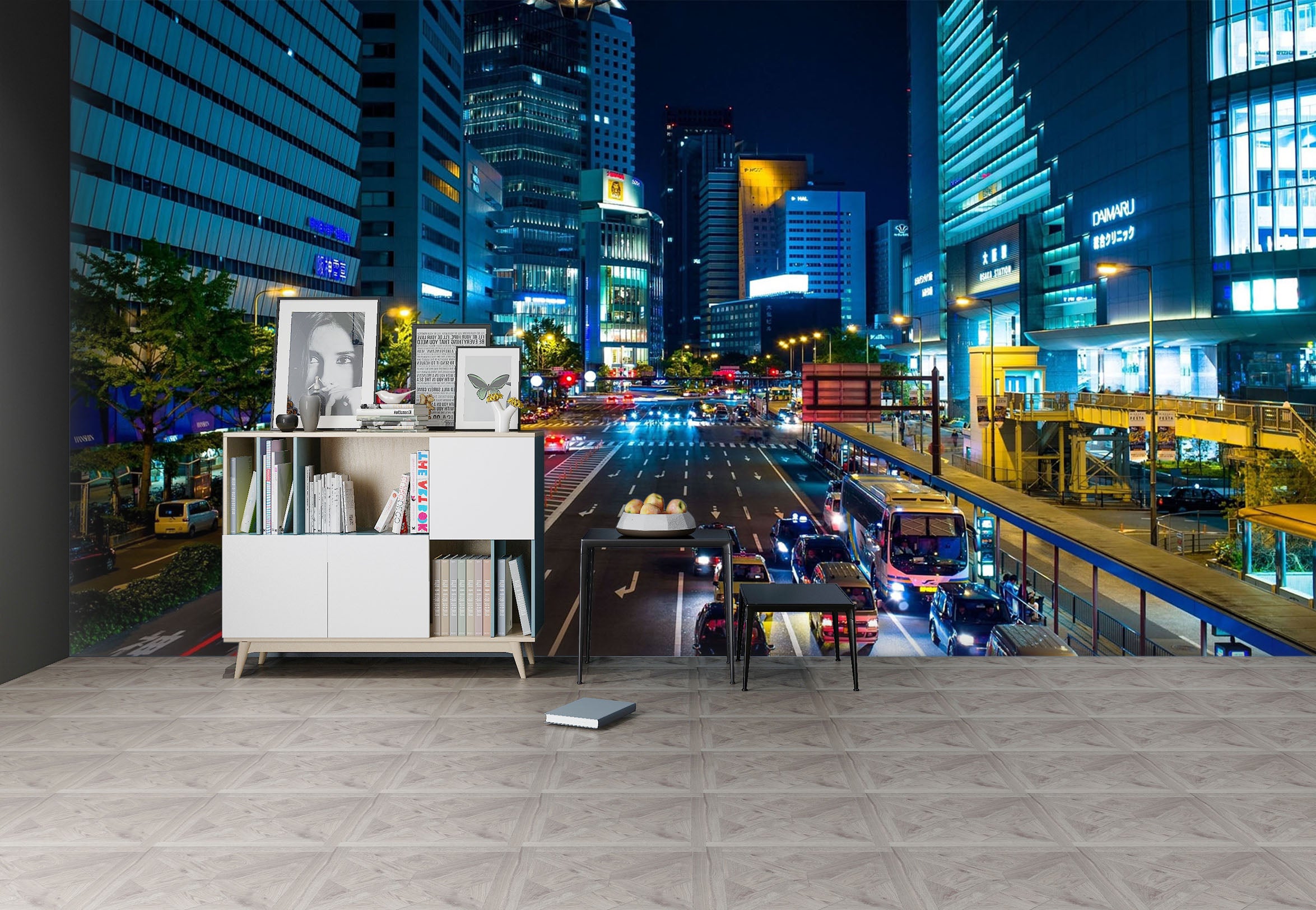 3D Street Mall Car 235 Vehicle Wall Murals