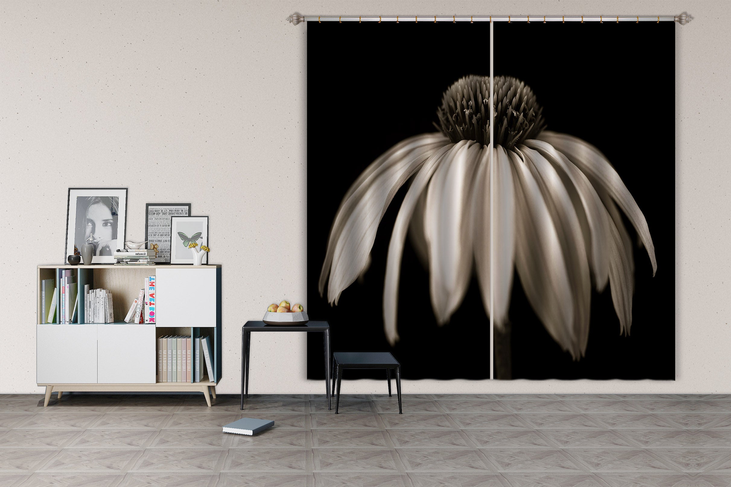 3D Artistic Petal 6302 Assaf Frank Curtain Curtains Drapes