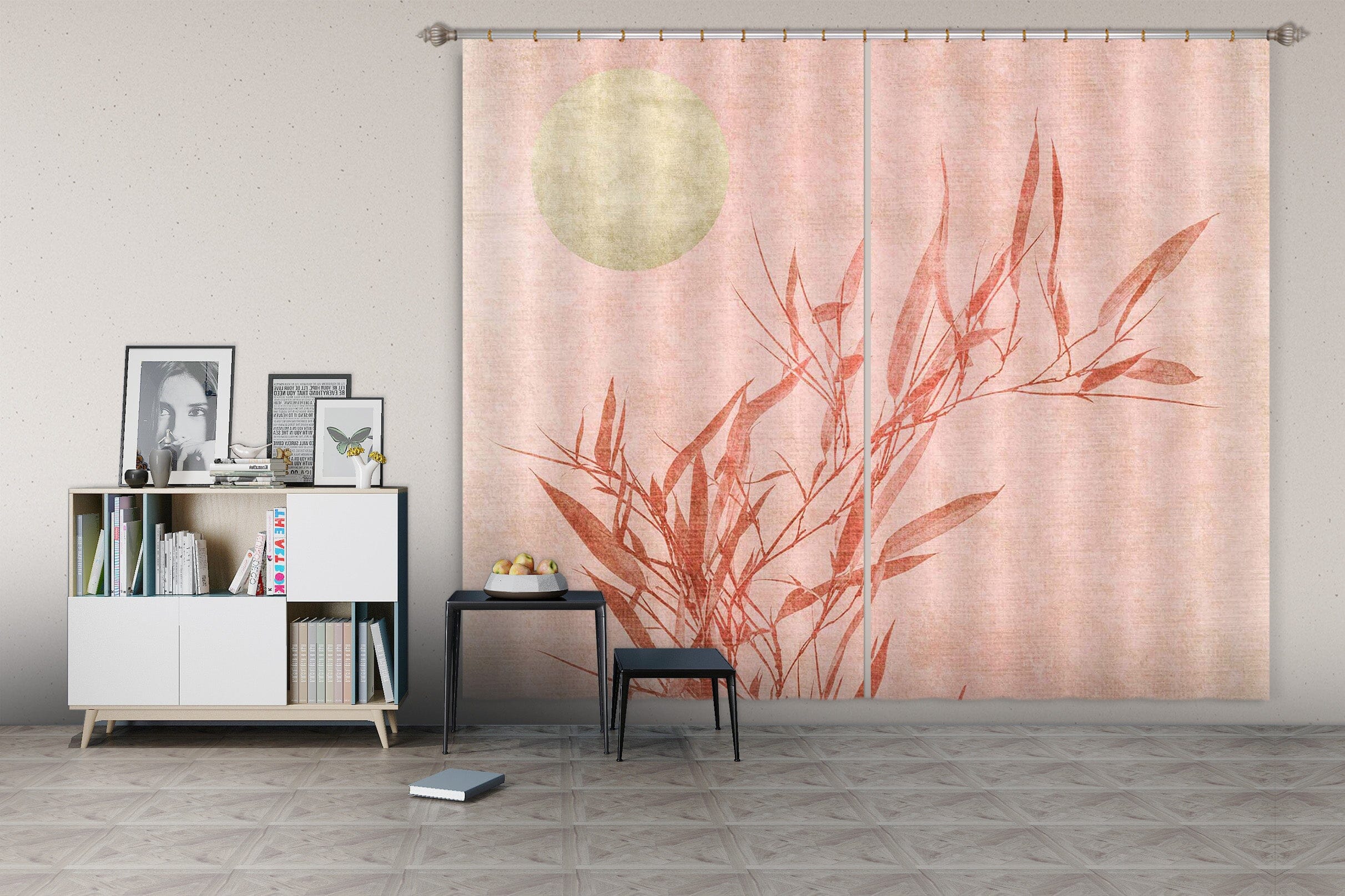 3D Sentimental Touch 050 Boris Draschoff Curtain Curtains Drapes Curtains AJ Creativity Home 