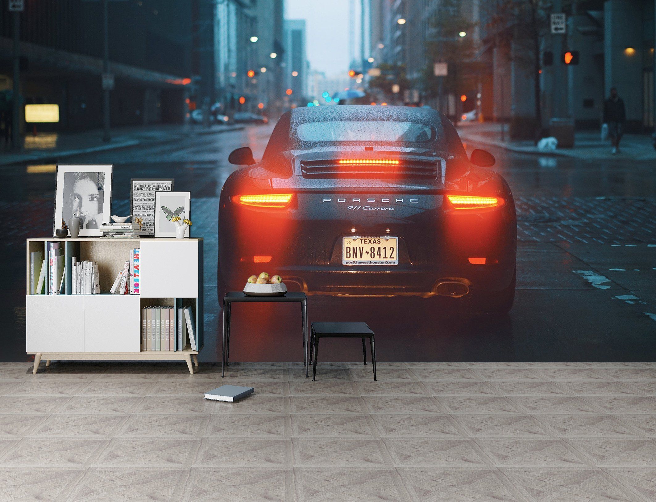 3D Buildings 932 Vehicle Wall Murals Wallpaper AJ Wallpaper 2 