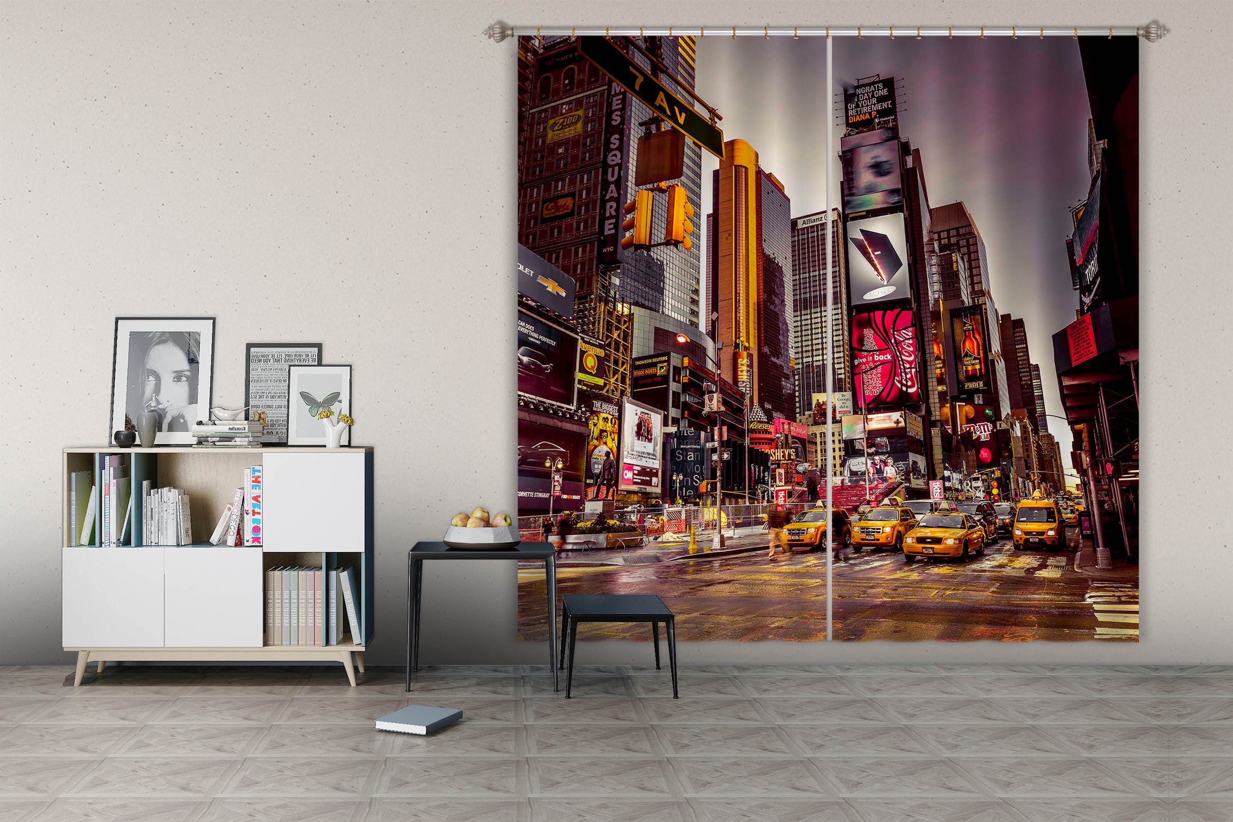 3D New York Street 007 Assaf Frank Curtain Curtains Drapes Curtains AJ Creativity Home 