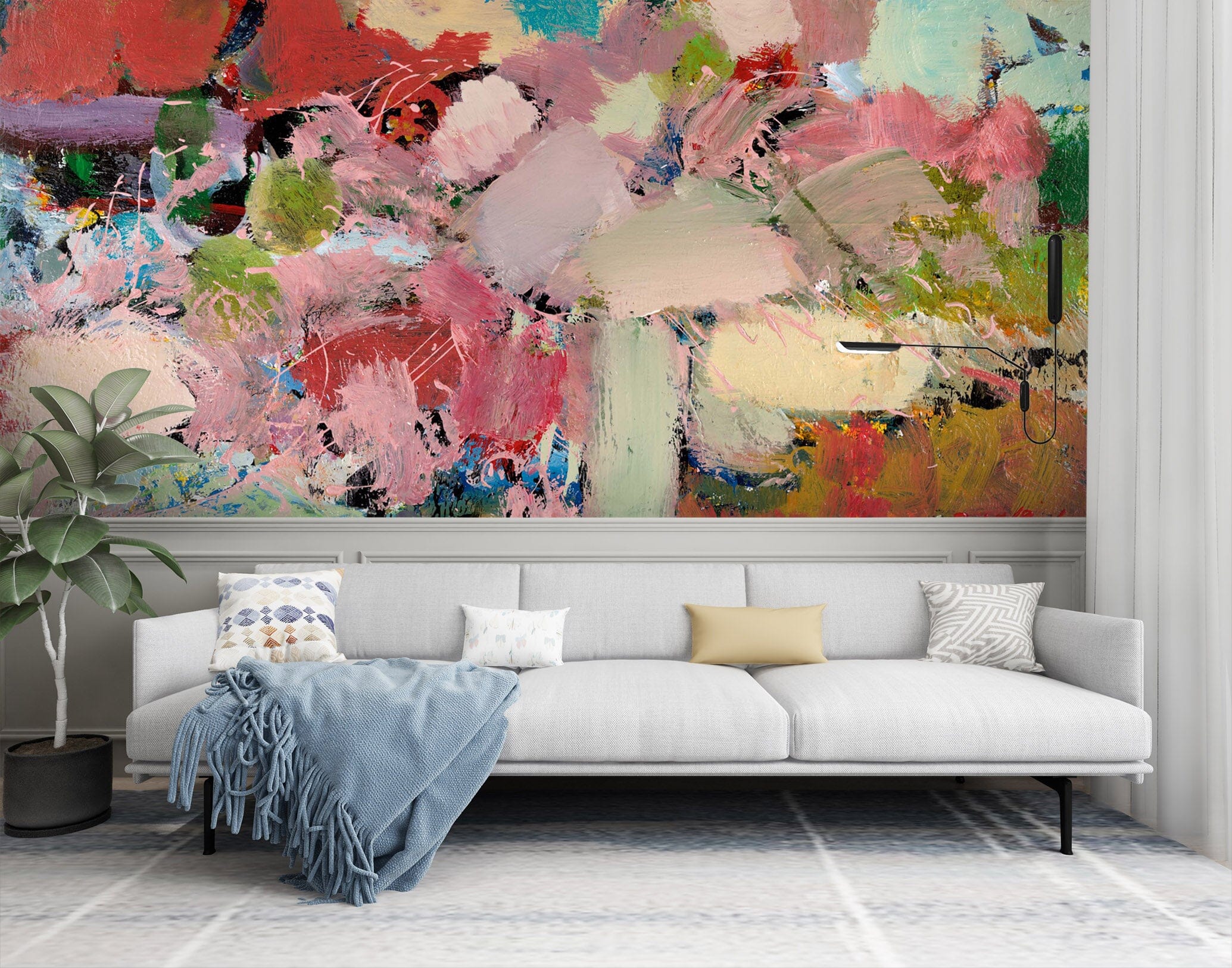 3D Painted Pattern 112 Allan P. Friedlander Wall Mural Wall Murals Wallpaper AJ Wallpaper 2 