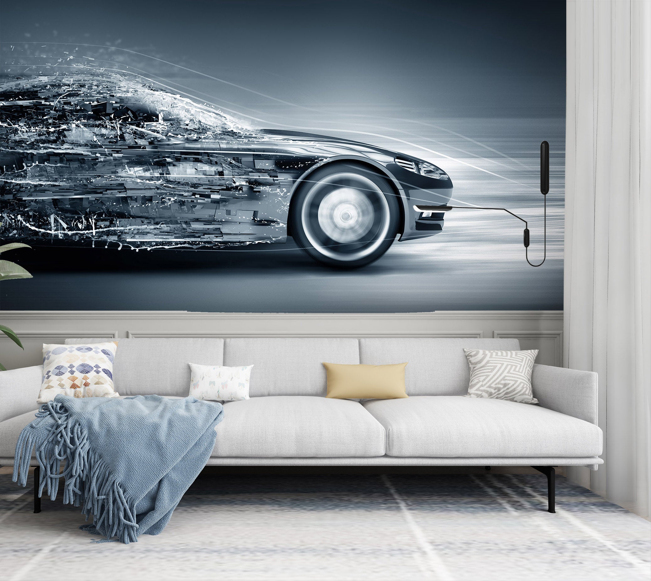 3D Creative Advertising 321 Vehicle Wall Murals