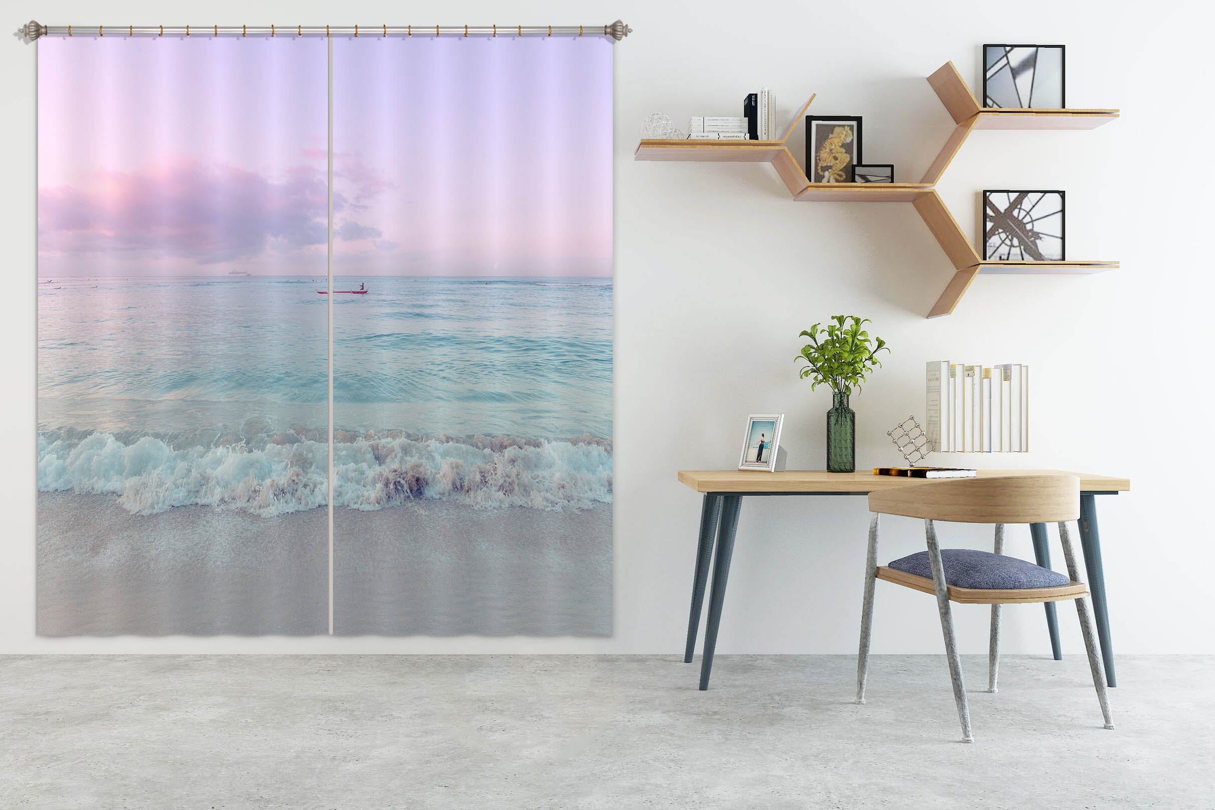 3D Purple Clouds 047 Noirblanc777 Curtain Curtains Drapes Curtains AJ Creativity Home 