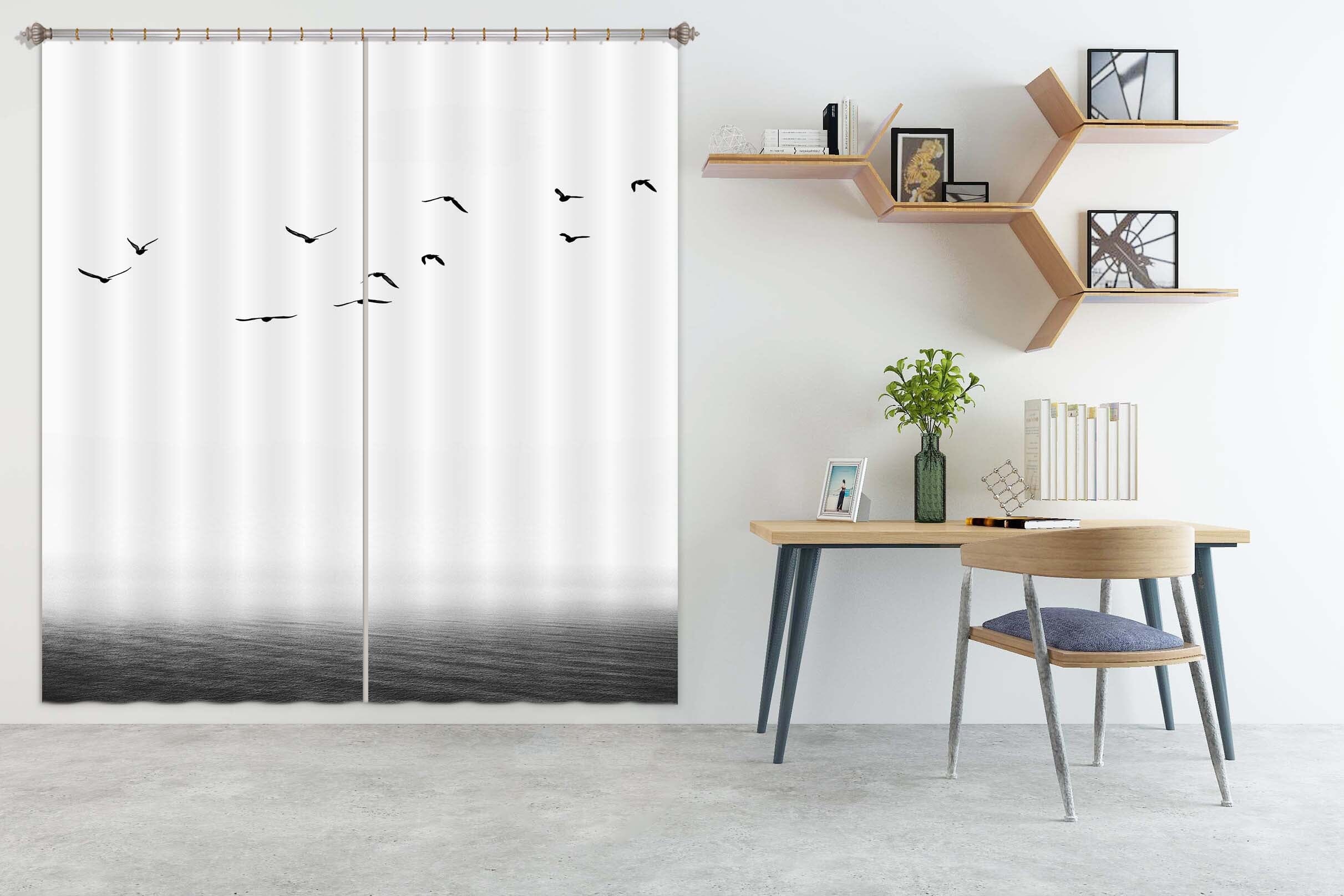 3D The Seaside 061 Boris Draschoff Curtain Curtains Drapes Curtains AJ Creativity Home 