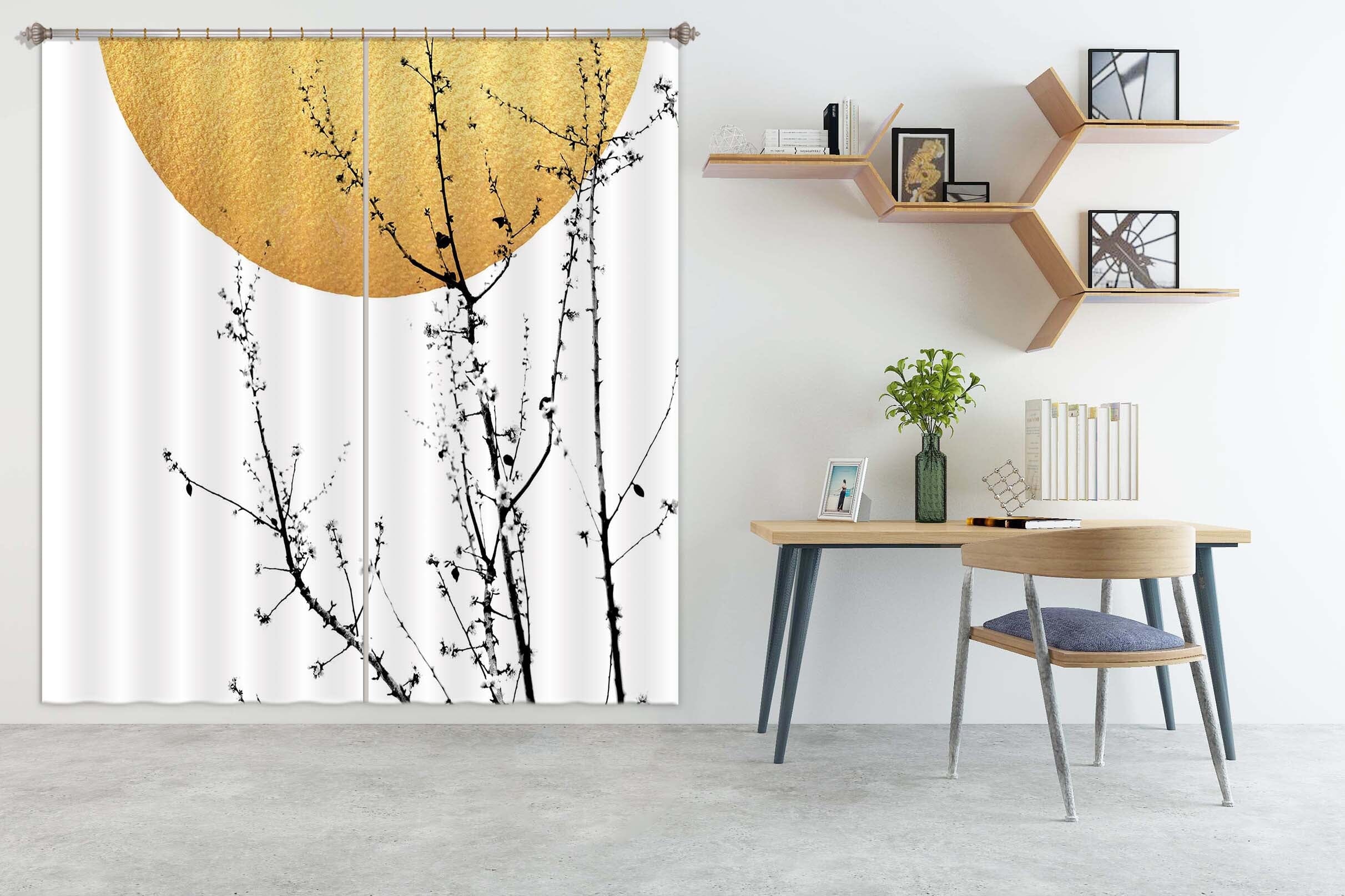 3D Sunshine Of My Life 055 Boris Draschoff Curtain Curtains Drapes Curtains AJ Creativity Home 