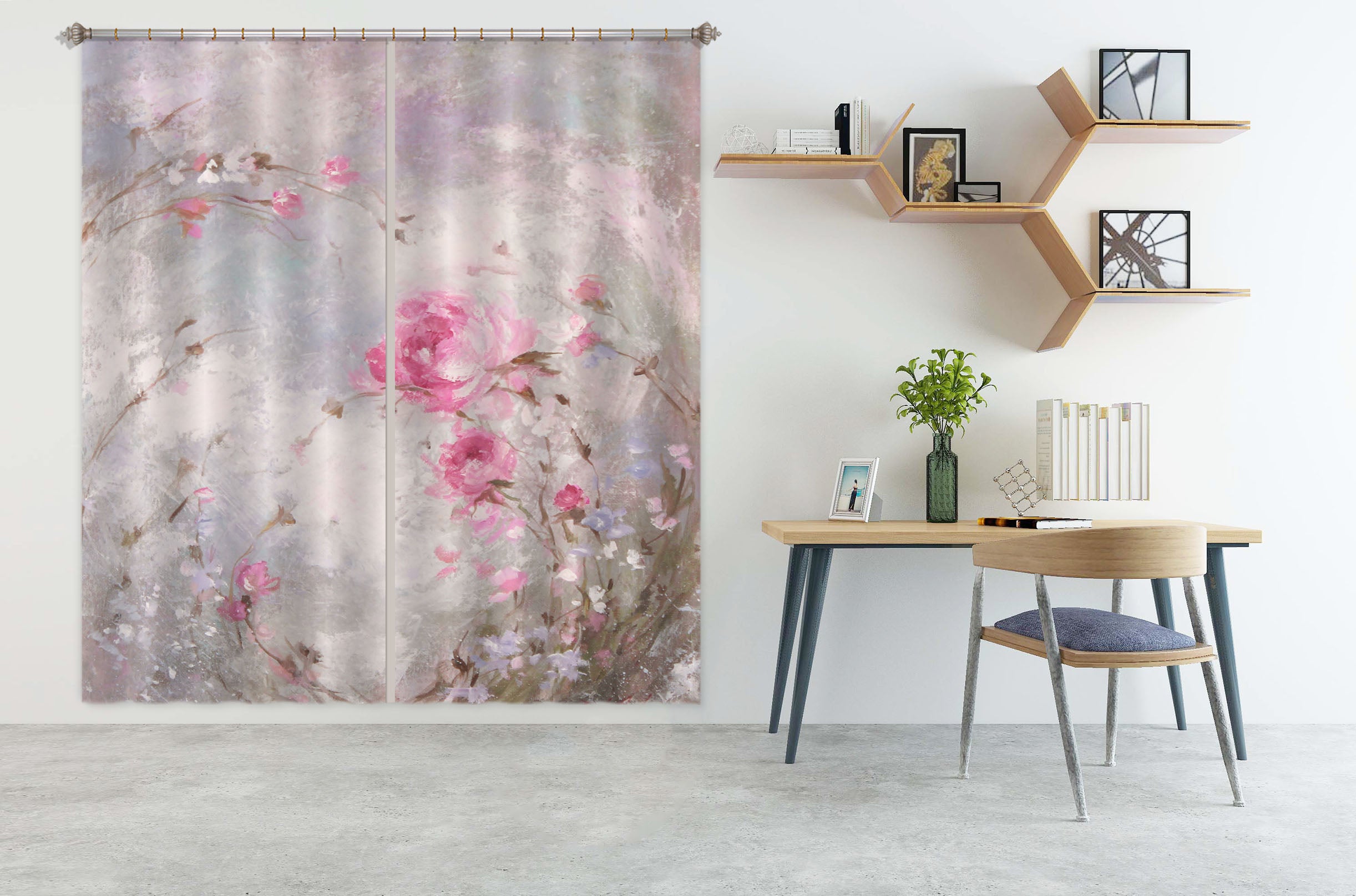 3D Petals Flower Skirt 2187 Debi Coules Curtain Curtains Drapes