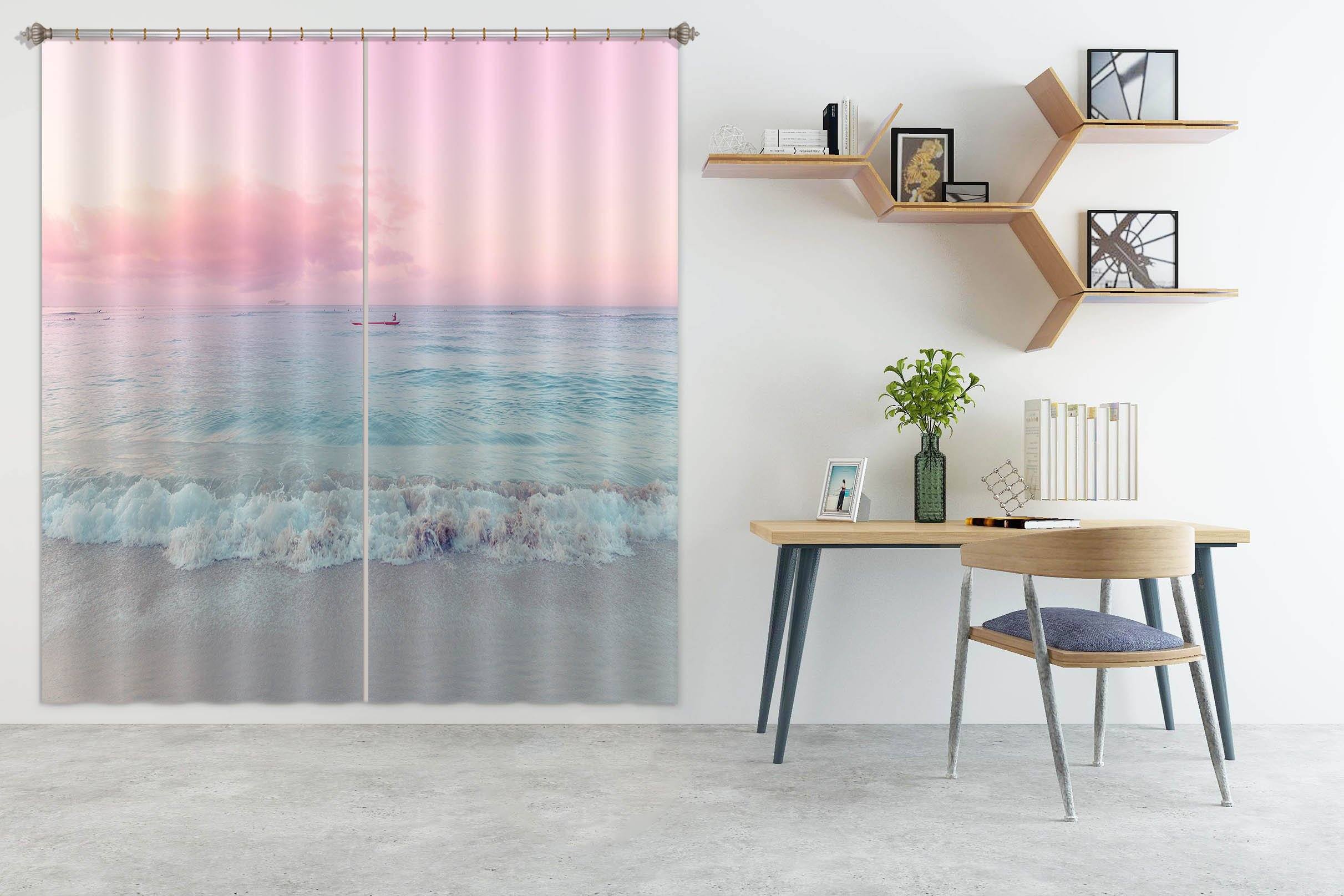 3D Beautiful Sky 054 Noirblanc777 Curtain Curtains Drapes Curtains AJ Creativity Home 