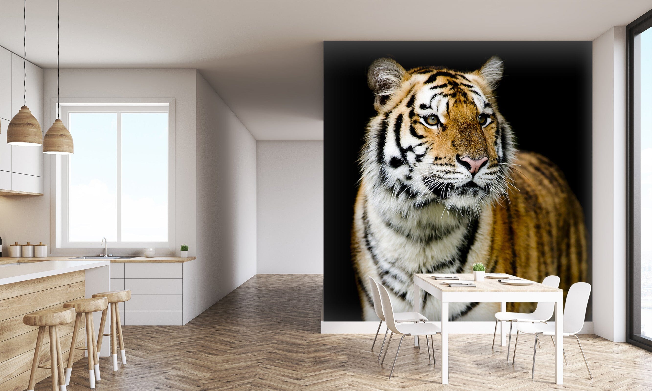 3D Lazy Tiger 179 Wall Murals Wallpaper AJ Wallpaper 2 