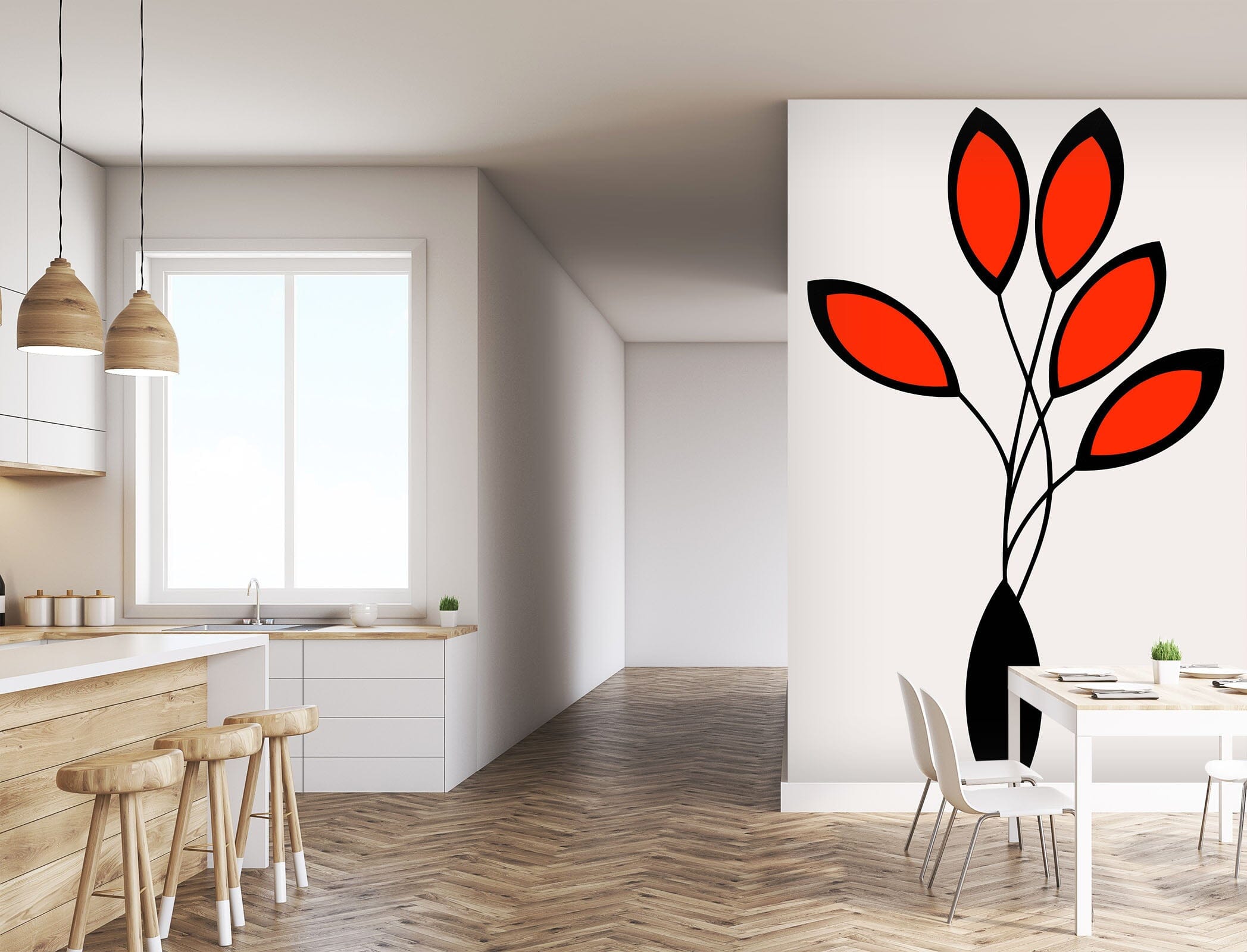 3D Yellow Leaves 1425 Boris Draschoff Wall Mural Wall Murals Wallpaper AJ Wallpaper 2 