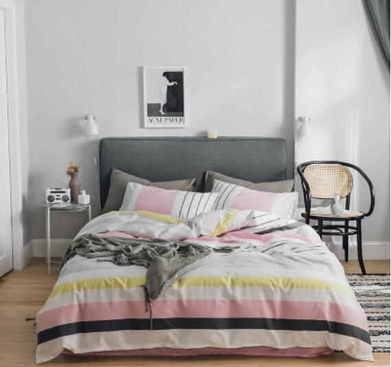 3D Stripe 40130 Bed Pillowcases Quilt
