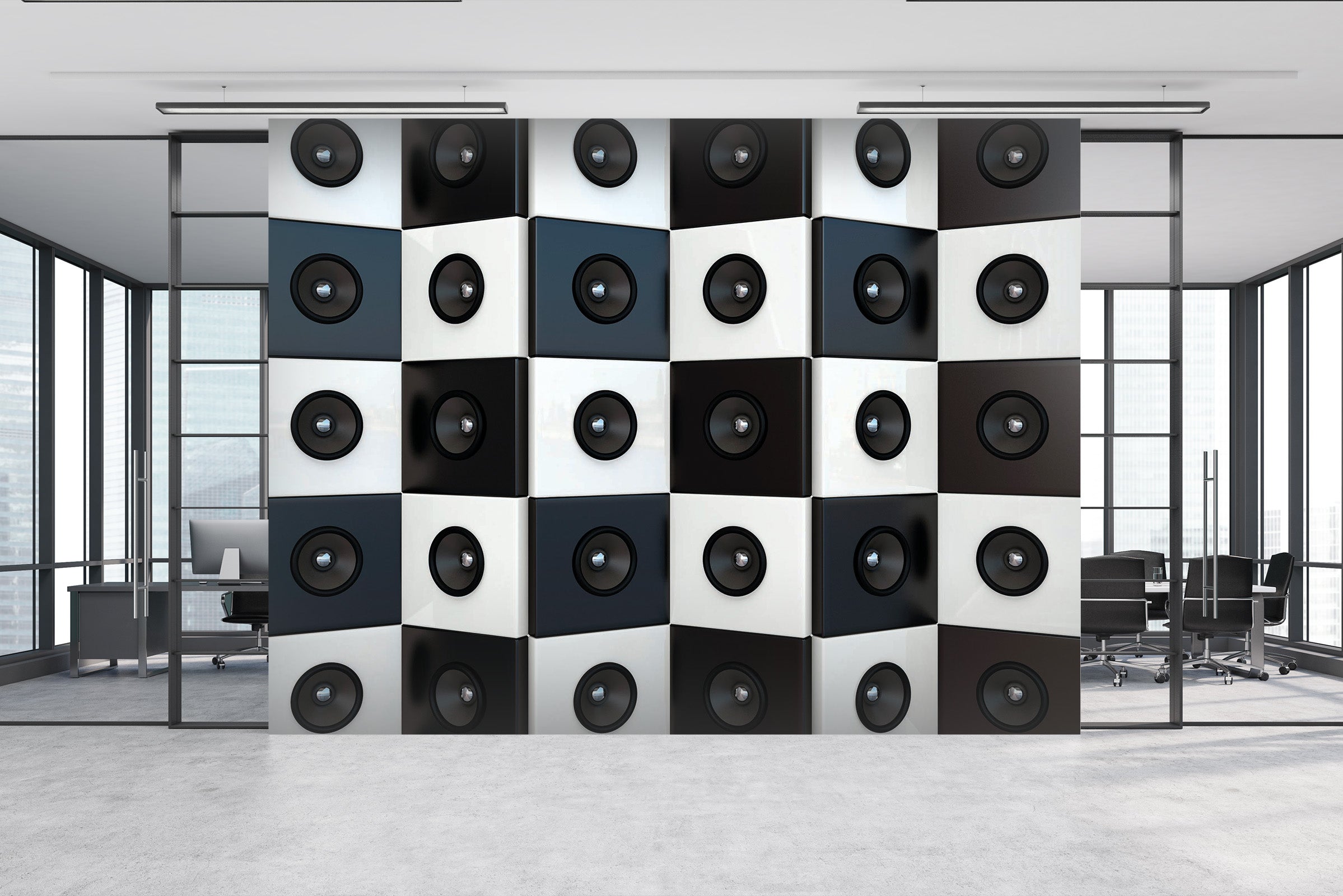 3D White Sound 001 Wall Murals Wallpaper AJ Wallpaper 2 