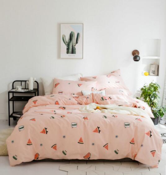 3D Small Watermelon 20325 Bed Pillowcases Quilt