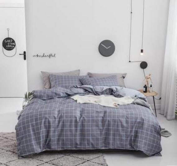 3D Small Gray Square 15145 Bed Pillowcases Quilt