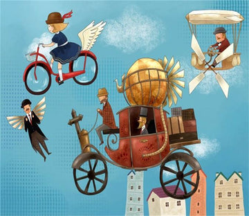 3D Angle Girl Bikes 673 Wallpaper AJ Wallpaper 