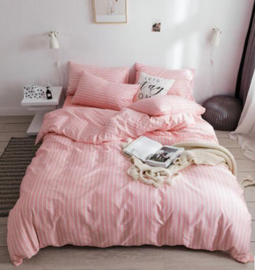 3D Pink 17124 Bed Pillowcases Quilt