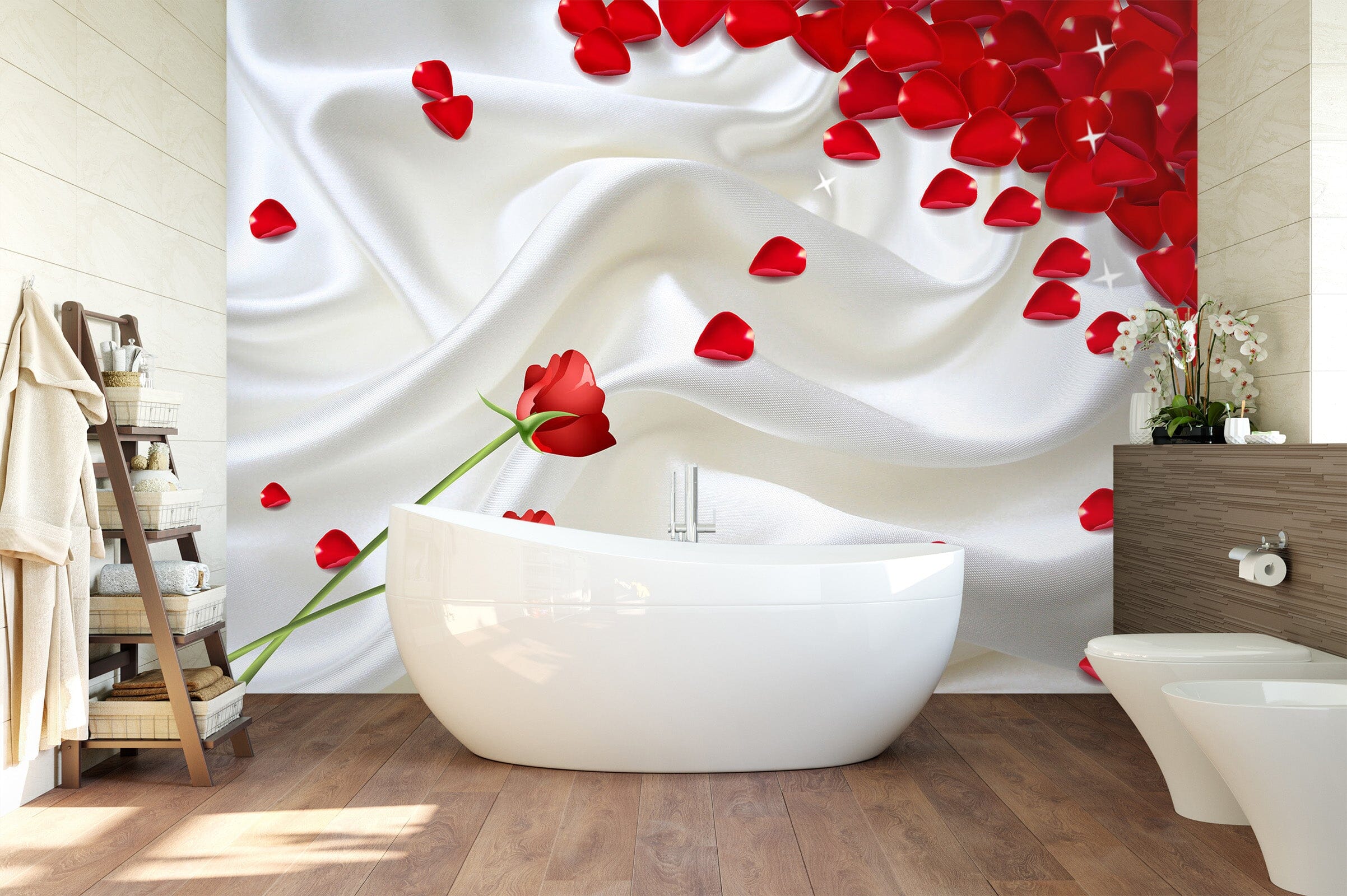 3D Silk Flowers 1637 Wall Murals Wallpaper AJ Wallpaper 2 