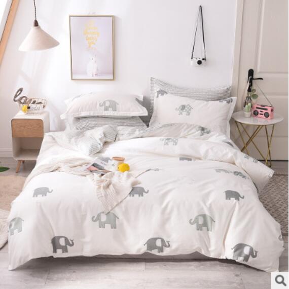 3D Elephant Pattern 30194 Bed Pillowcases Quilt