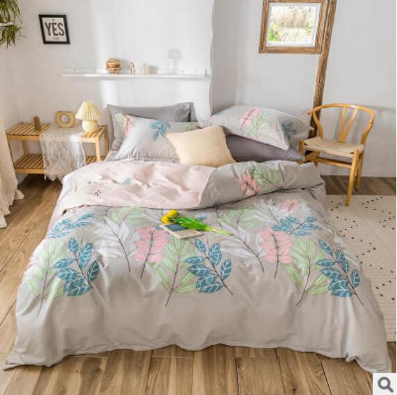 3D Colored Leaves 30321 Bed Pillowcases Quilt