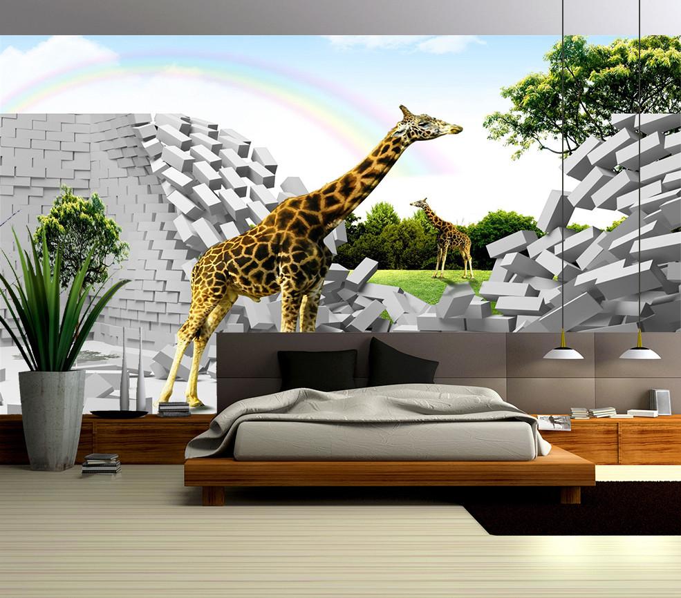 3D Giraffe 94 Wallpaper AJ Wallpapers 