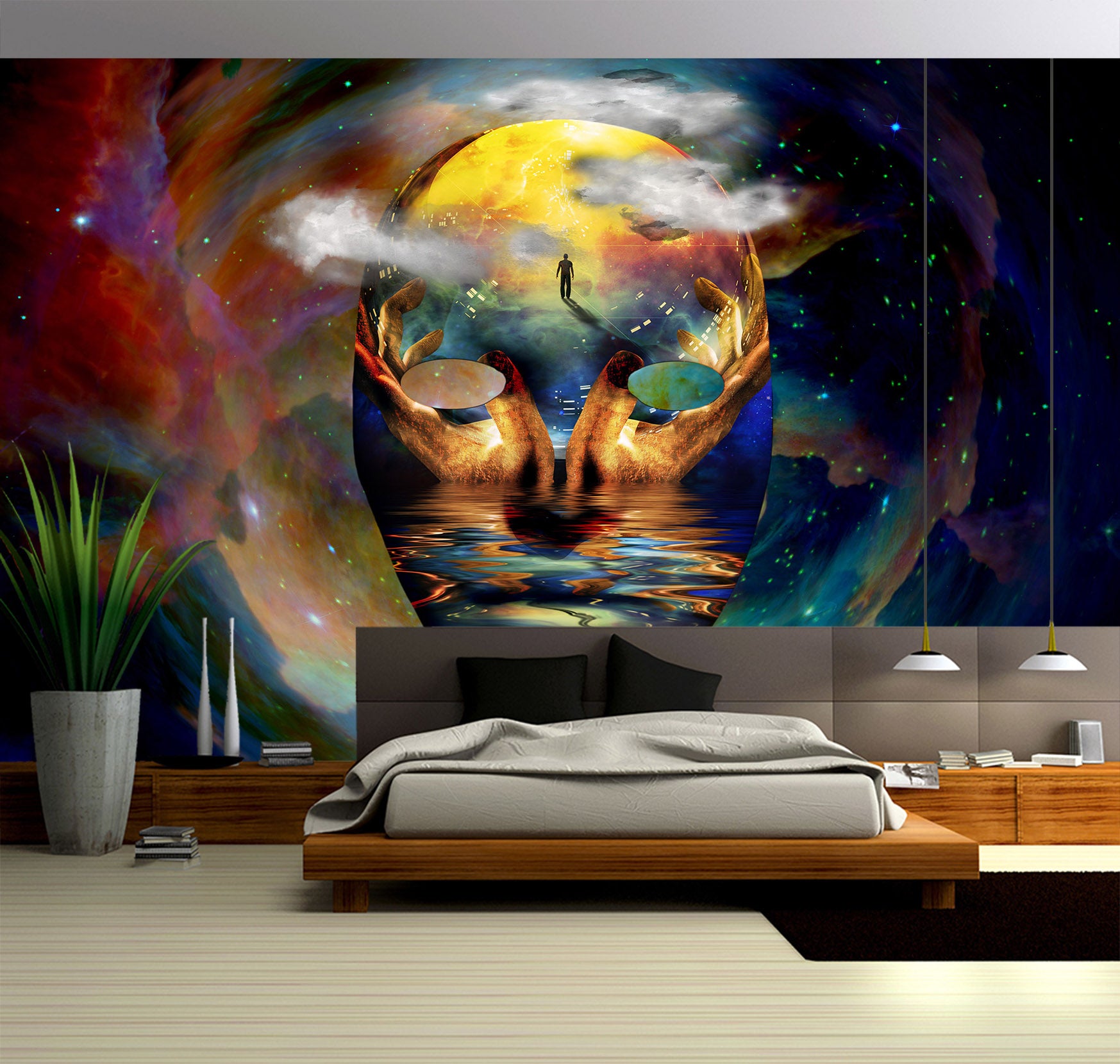 3D Starry Sky Manpower 58176 Wall Murals