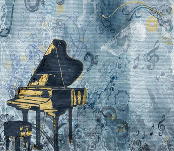 3D Piano 681 Wallpaper AJ Wallpaper 