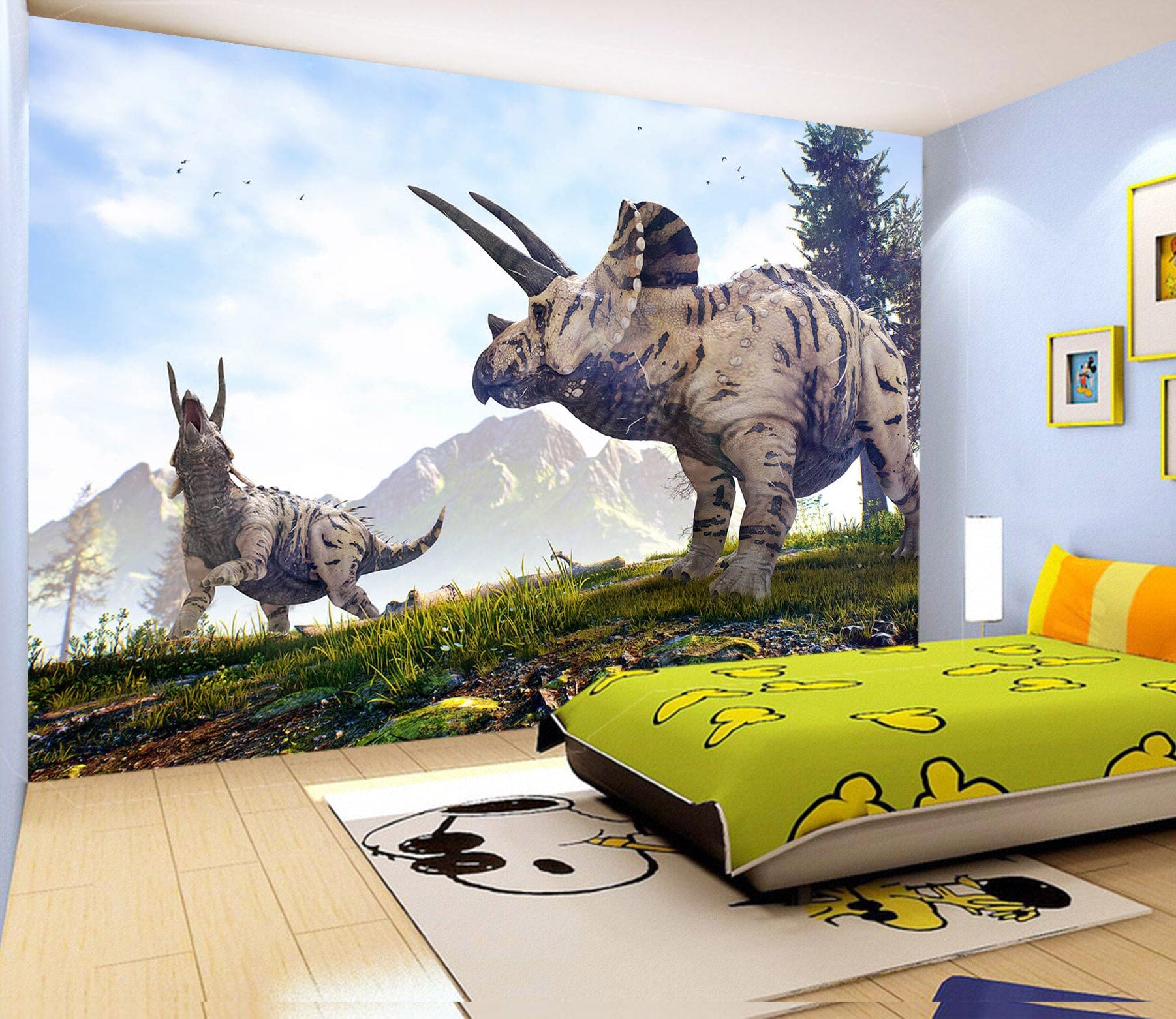 3D Unicorn Dragon 1563 Wall Murals Wallpaper AJ Wallpaper 2 