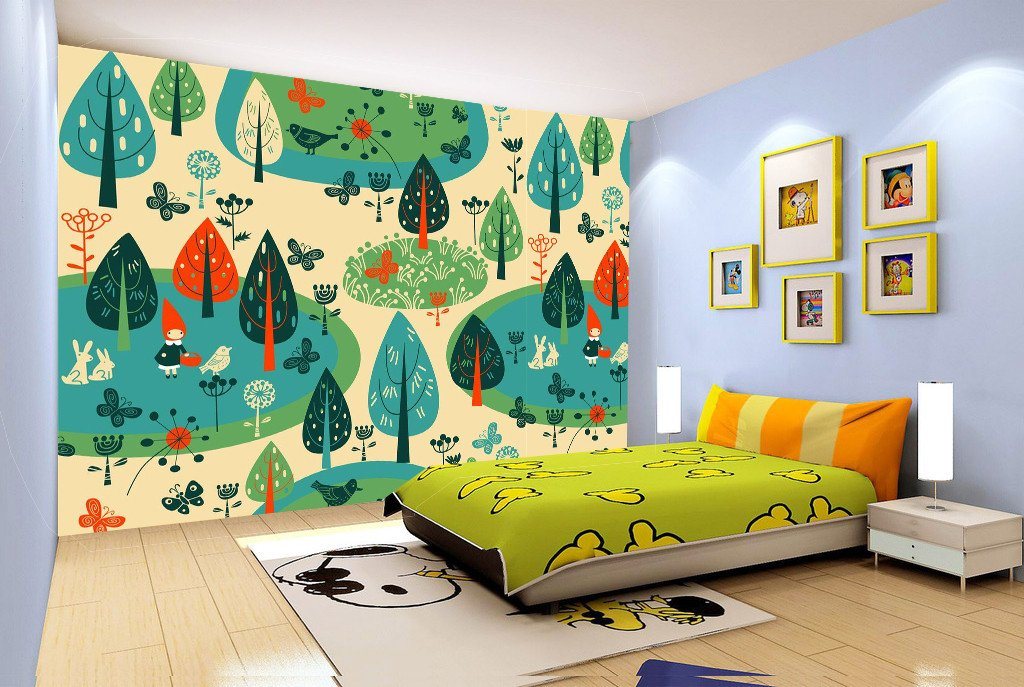 3D Tree Forest 135 Wallpaper AJ Wallpaper 