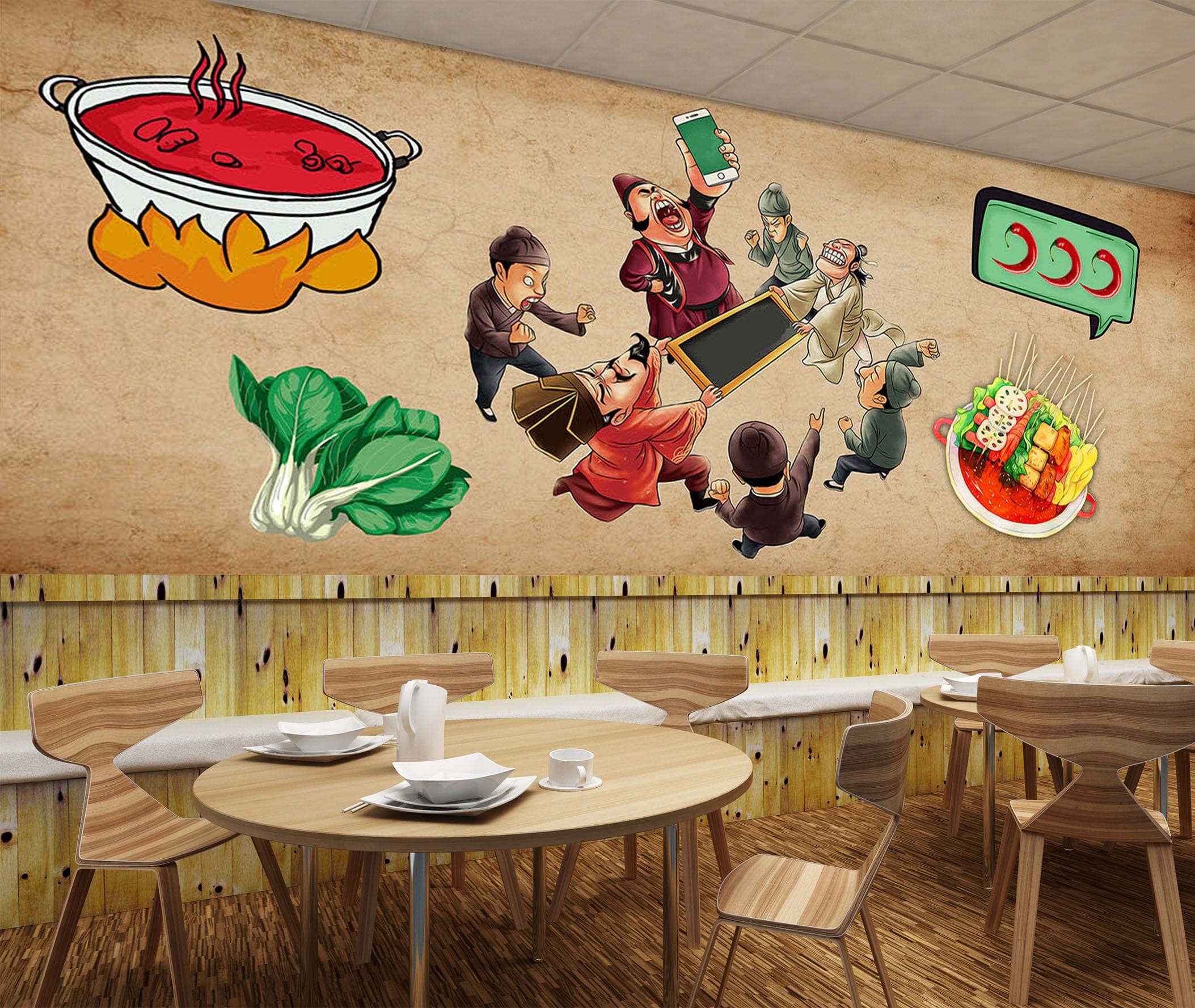 3D Working People 3012 Wall Murals Wallpaper AJ Wallpaper 2 