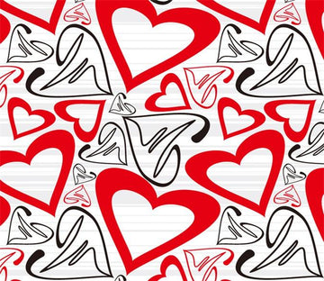 3D Heart Shape Pattern 35 Wallpaper AJ Wallpaper 