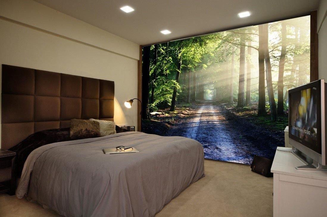 Quiet Forest Road Wallpaper AJ Wallpaper 2 