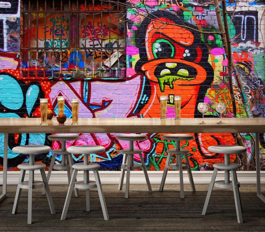 3D Graffiti Wall Painting 638 Wallpaper AJ Wallpaper 
