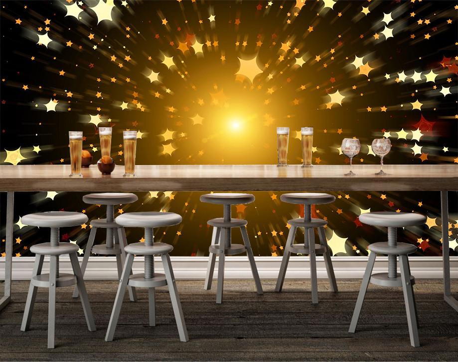 3D Barking Shinning Star 294 Wallpaper AJ Wallpaper 