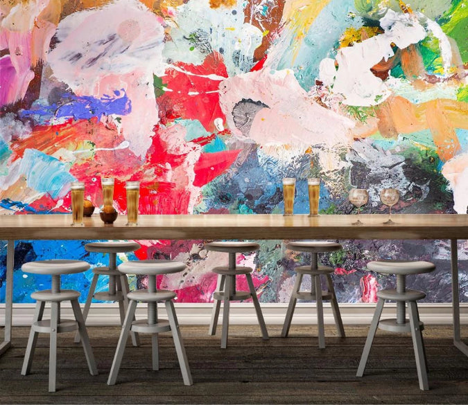 3D Colorful Graffiti 724 Wallpaper AJ Wallpaper 