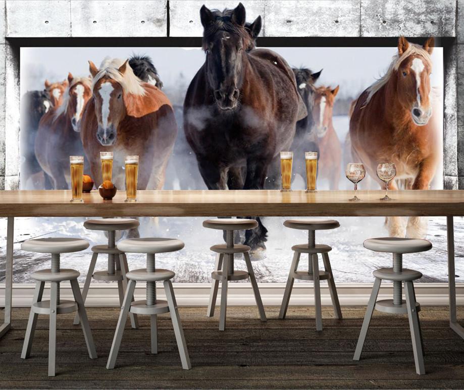 3D Galloping Horse 89 Wallpaper AJ Wallpaper 