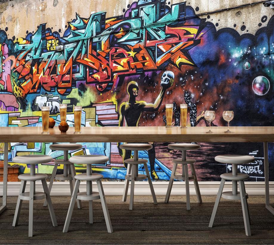 3D Graffiti Dancer 244 Wallpaper AJ Wallpaper 