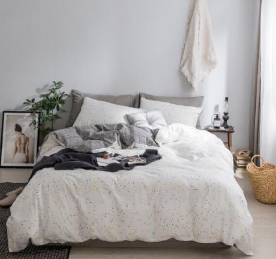 3D Small White Floral 14145 Bed Pillowcases Quilt