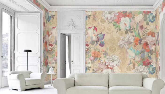 3D Flower Color 1134 Wall Murals Wallpaper AJ Wallpaper 2 