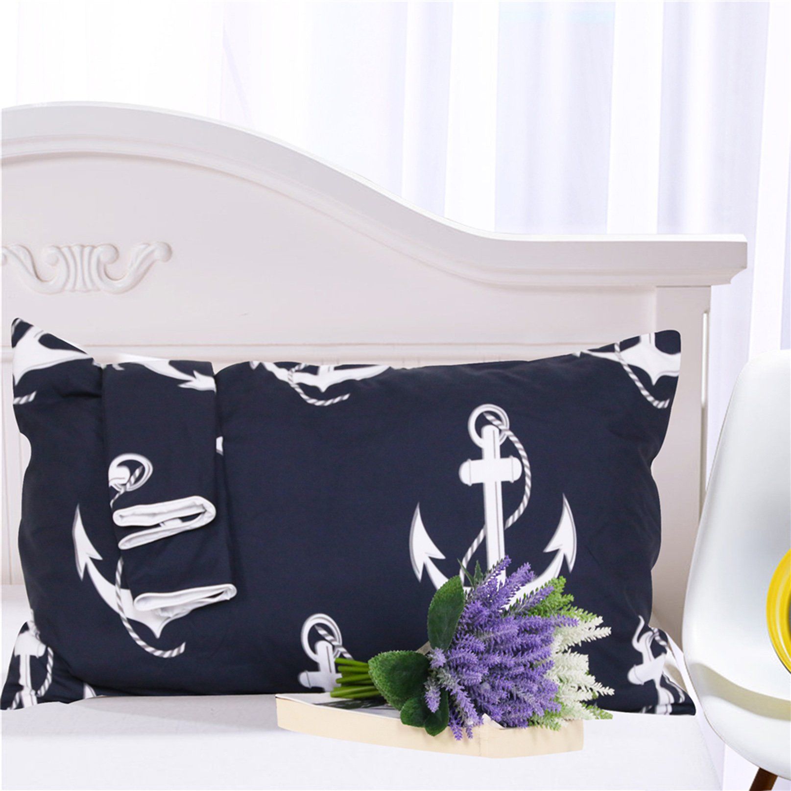 3D Navigation Anchor 140 Bed Pillowcases Quilt Wallpaper AJ Wallpaper 