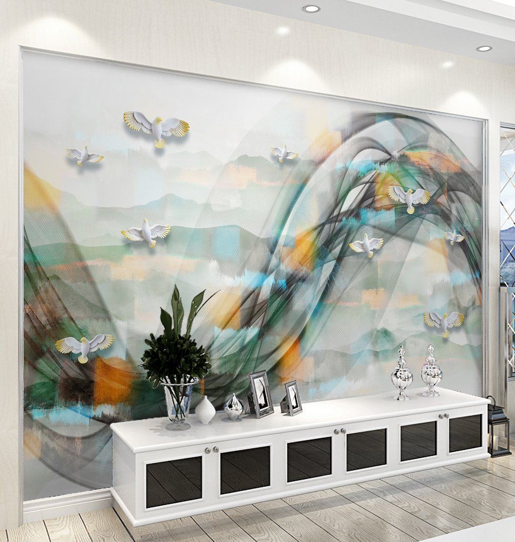 3D Landscape Painting 578 Wall Murals Wallpaper AJ Wallpaper 2 