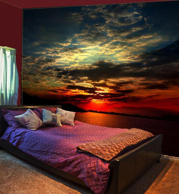 Ocean Sunset Wallpaper AJ Wallpaper 