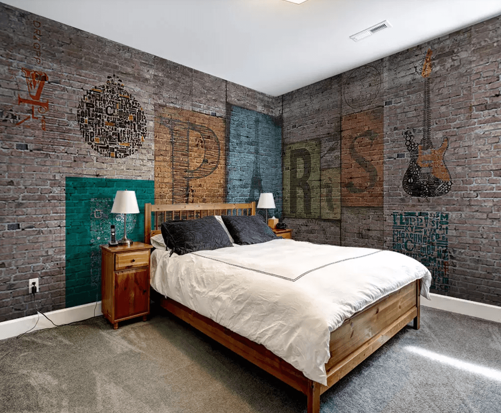 3D Wall Painting Tower 268 Wallpaper AJ Wallpaper 2 