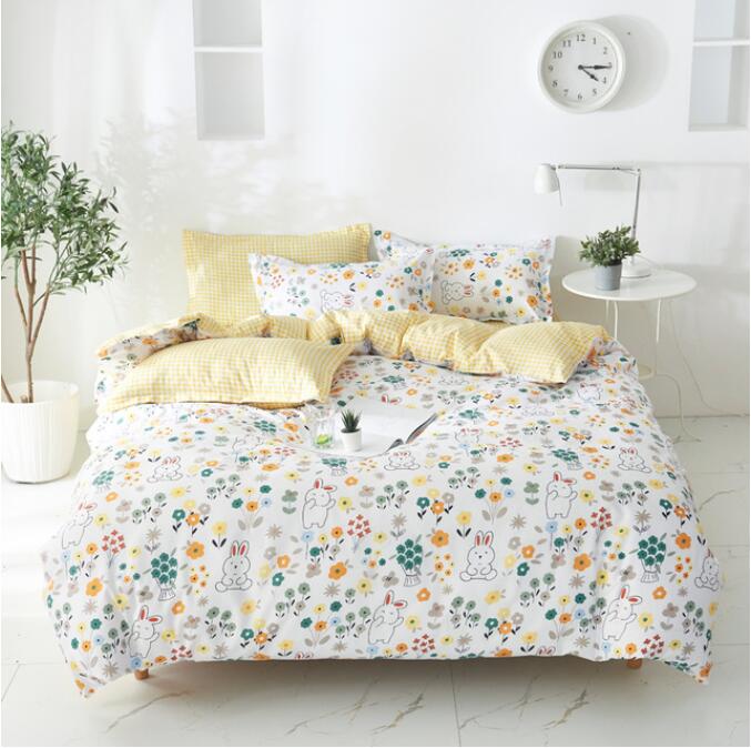 3D Yellow Floral 13143 Bed Pillowcases Quilt