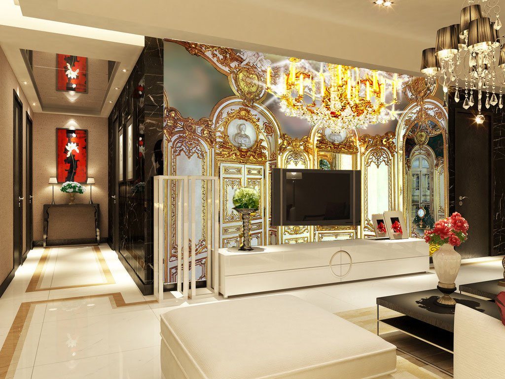 Luxury House Wallpaper AJ Wallpaper 