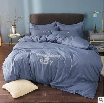 3D Blue 50041 Bed Pillowcases Quilt